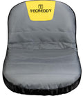 Funda para asiento de cortacésped, resistente a la intemperie, funda para asiento de tractor de alta resistencia compatible con cortacéspedes Husqvarna Craftsman Toro John Deere Cub Cadet, tamaño mediano.
