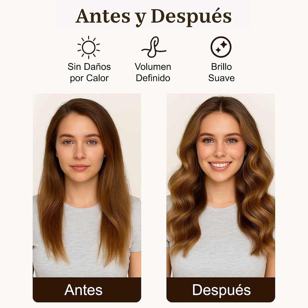 VISOFO - Varillas de soplado nocturnas | Rizos sin calor para cabello largo o corto, tubo de espuma flexible sin calor, rizadores suaves de terciopelo satinado de seda para dormir