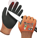 Schwer ProGuard PR3326 - Guantes de trabajo resistentes a cortes de más alto nivel para protección extrema, guantes de corte ANSI A9 con pulgar reforzado, antideslizantes, transpirables, duraderos