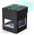 Cenicero Inteligente HEPA Sin Humo para Interior con Encendedor, Cenicero Eliminador de Humo Recargable por USB para Hogar, Dormitorio, Oficina, Coche