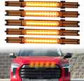 Luces LED para Parrilla Toyota Tundra 2022 2023 2024 SR SR5 Limited – Color Ámbar