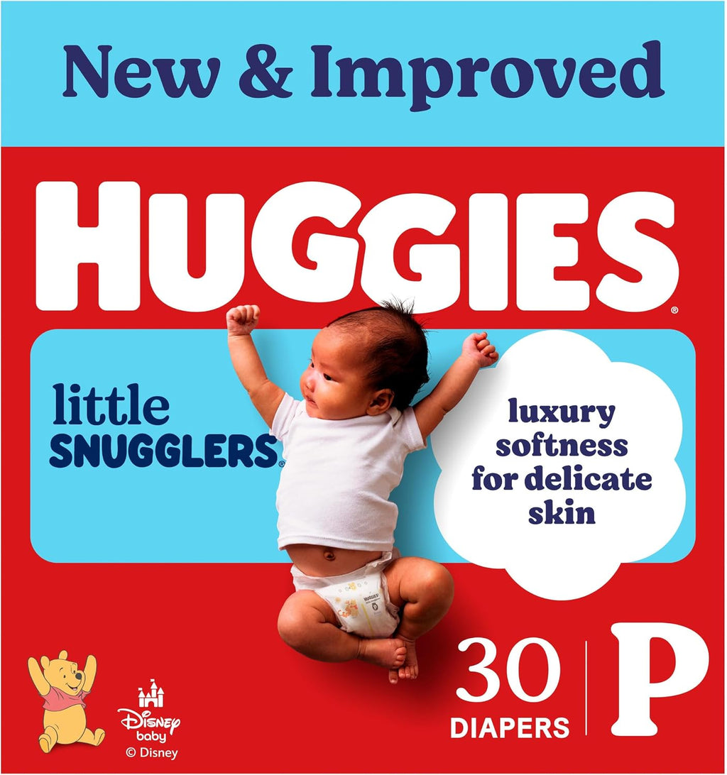 Pañales Huggies Little Snugglers Talla Prematuro (hasta 2,7 kg) – Paquete de 30 Unidades