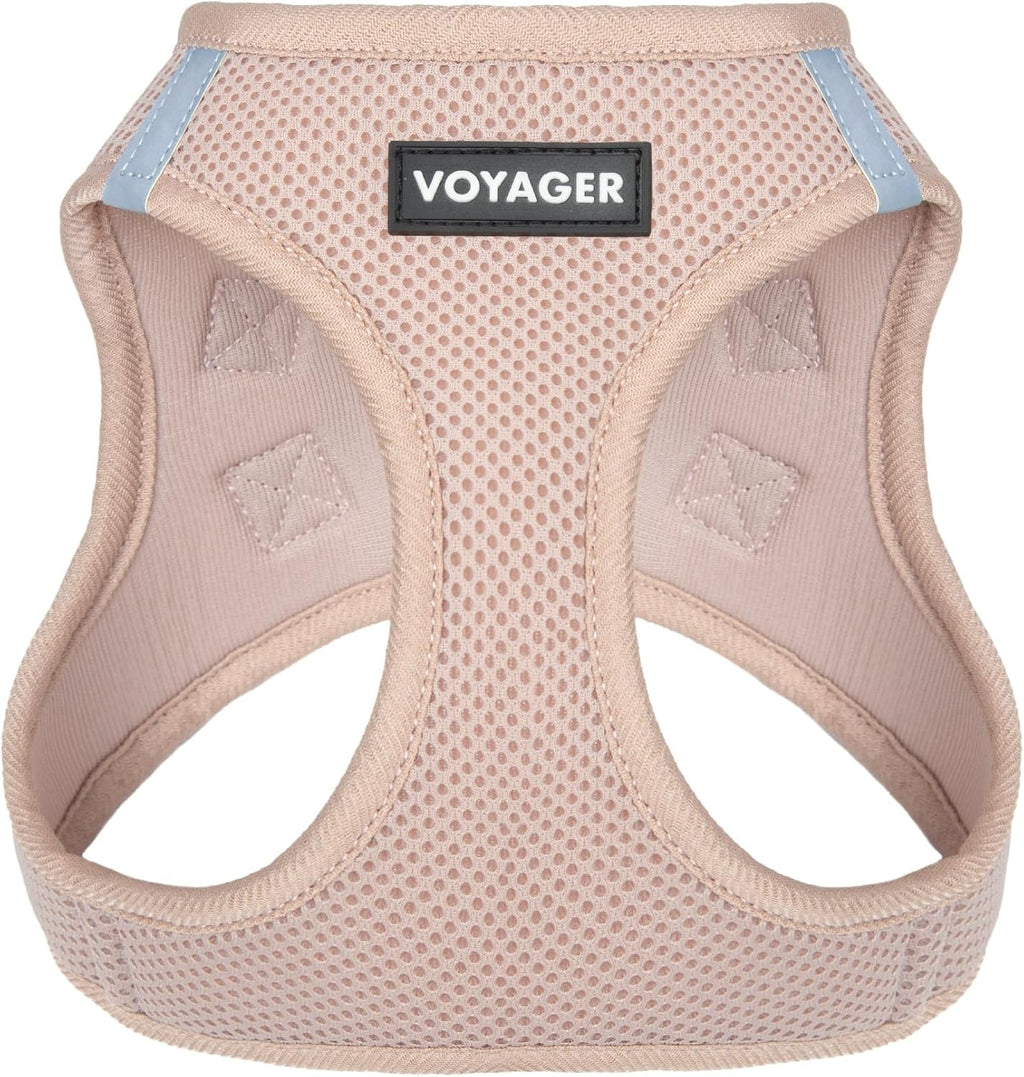 Arnés Antitirones Best Pet Supplies Voyager Step-in Air – Malla Reflectante Caqui Talla S
