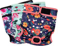 Paw Legend - Paquete de 3 pañales lavables y reutilizables para perras en celo para perritas (Tamaño Mediano)