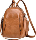 Mochila pequeña para mujer, diseñador de cuero, mini mochila monedero para damas, bolso de hombro espacioso a la moda