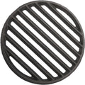 Rejilla inferior de hierro fundido OGANAZI - Rejilla redonda de 28 cm (11 pulgadas) para barbacoa, repuesto para parrilla de carbón de alta temperatura, piezas para parrilla, rejilla para chimenea, accesorios para barbacoa y fogatas.