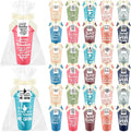 LemonRoad - Juego de 30 regalos navideños para maestros (16 oz) con tapa, regalo de regreso a clases, vaso de agradecimiento con tapa, tarjeta y bolsa (colores vivos) 