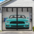 Mosquitera Magnética para Puerta de Garaje UUP 8x7 Pies – Fibra de Vidrio Resistente, Cierre Automático | Para Garaje 1 Carro, Patio, Porche y Exterior