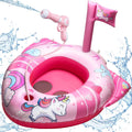 Flotador Piscina Unicornio HopeRock – Inflable con Pistola de Agua para Niñas 3-8 Años