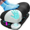 Reposapiés ajustable Everlasting Comfort Cloud para debajo del escritorio en el trabajo con puntos de presión - Cómodo reposapiés de espuma viscoelástica para oficina y almohada debajo del escritorio para juegos y accesorios del hogar 