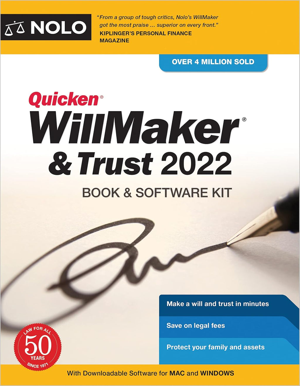 Quicken WillMaker & Trust 2022 | Kit de Libro y Software Nolo para Testamentos y Fideicomisos