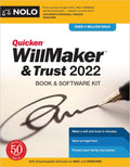 Quicken WillMaker & Trust 2022 | Kit de Libro y Software Nolo para Testamentos y Fideicomisos
