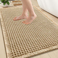 Smiry Tapete de baño de 30 x 20 pulgadas, extra suave, absorbente, antideslizante