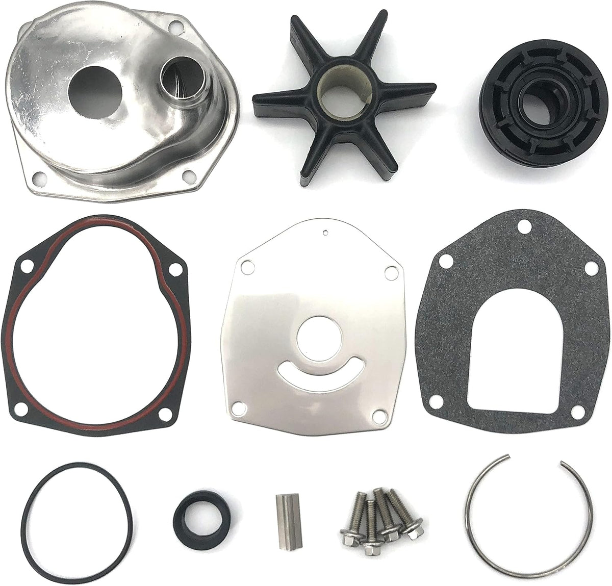 Kit de reparación de impulsor de bomba de agua fueraborda 817275A09 para Mercury Mariner 135 150 175 200 225 250 275 300 HP Verado DFI Pro XS 2/4 tiempos Sierra 18-3407 135HP 150HP 175HP 200HP 225HP 250HP 275HP 300HP
