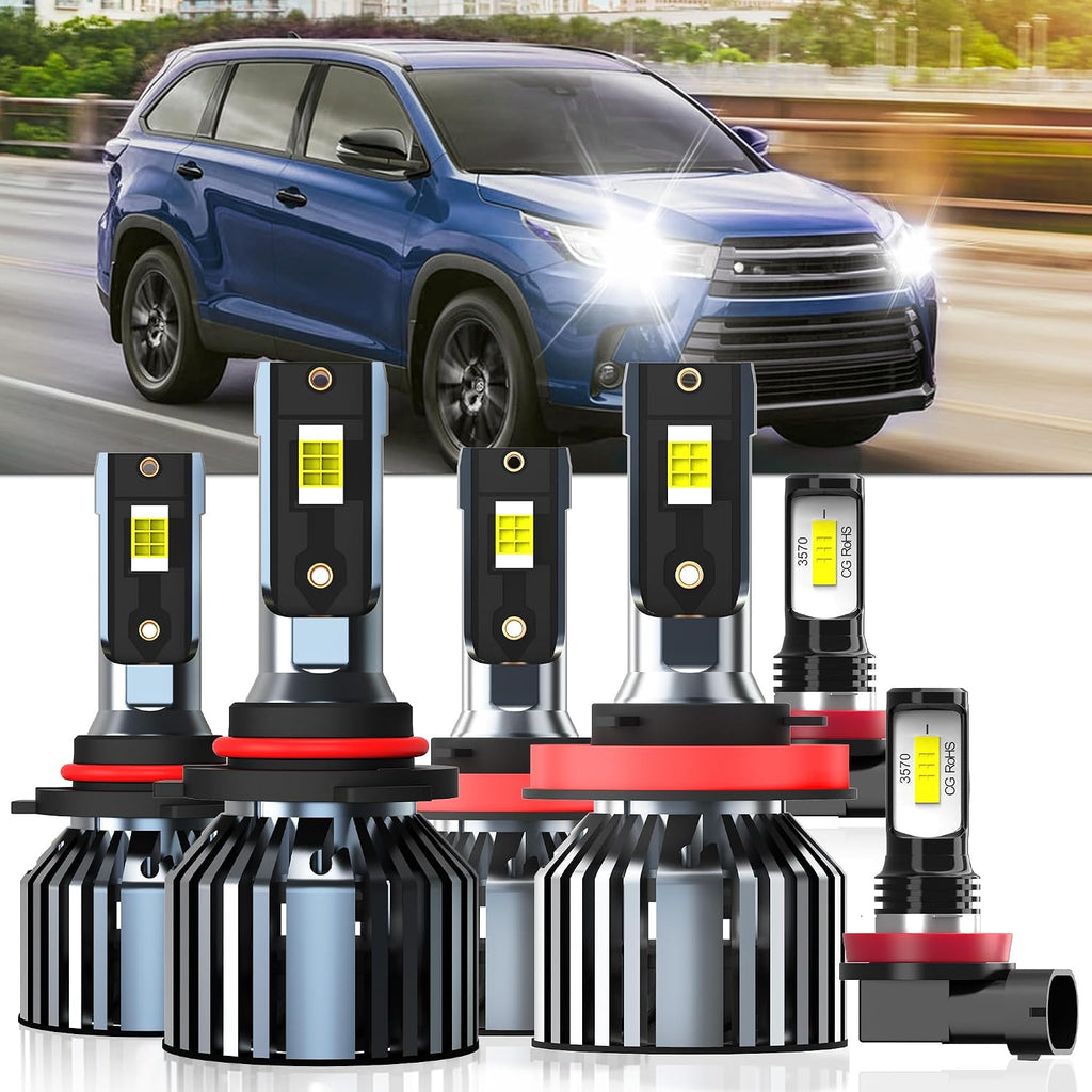 Luces XG Glitter H11/9005 para Toyota Highlander 2014-2019