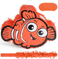 Piñata Birchio Nemo 16.5x12.6x4" – Incluye Venda para Ojos y Bate | Fiestas Infantiles y Temática Mexicana