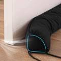 Sunolga 42" Door Draft Stopper Blocks Hot and Cold Air with Removable Washable Cover for Gaps Up to 3", All-Season Seal for Noise, Door Sweep for Bottom of Door and Window, Home Essentials, Black