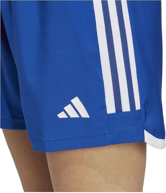 Shorts Adidas Tiro23 para Mujer – Talla S, Color Azul/Blanco