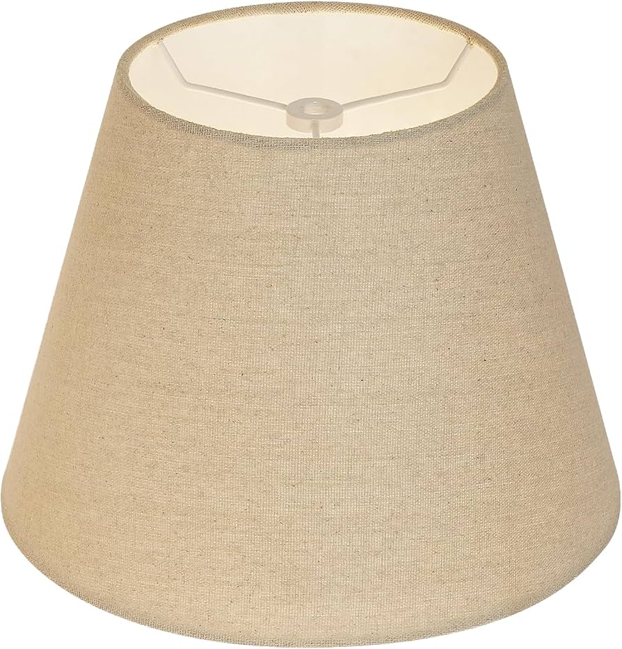 Pantallas de Lámpara Beige – Pack de 2 | Decoración de Hogar Estilo Clásico y Elegante