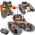 Juguetes de construcción a control remoto - Kit de robot STEM para niños de 8 a 14 años - Bloques 3 en 1 para construir autos o robots - Divertidos regalos de cumpleaños