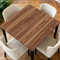 Mantel cuadrado ajustable ARTSGOO con borde elástico, impermeable, resistente a las manchas y lavable, ideal para cocina, comedor, picnic, patio y fiestas al aire libre. Tamaño: 60 x 60 pulgadas.