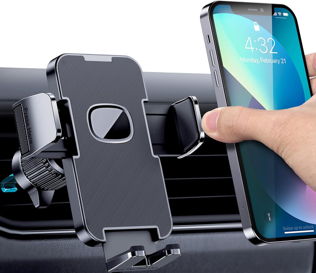 Soporte de Celular para Auto CINDRO | Ventila | Grado Militar | Universal | Compatible con Fundas Gruesas