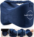 Almohada para rodillas NATUMAX para quienes duermen de lado: alivio del dolor de ciática, dolor de espalda/piernas, dolor durante el embarazo, dolor de cadera y articulaciones
