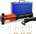 Herramienta de extracción de pernos con calentador de inducción, 1500 W, 110 V, herramienta de calentamiento magnético portátil con 8 bobinas, calentamiento rápido en 25 segundos para extraer tornillos oxidados, tuercas y pernos atascados.