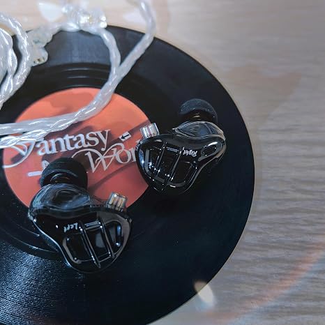 Monitor In-Ear KZ ZAR – 7BA+1DD Drivers Híbridos HiFi, Aislamiento de Ruido, Sin Micrófono