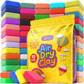 FlyFlag Arcilla que Seca al Aire | 70 Colores, Ultra Ligera y Suave | ARTICULO VIENE SELLADO COMO SE MUESTRA EN LA SEGUNDA IMAGEN )