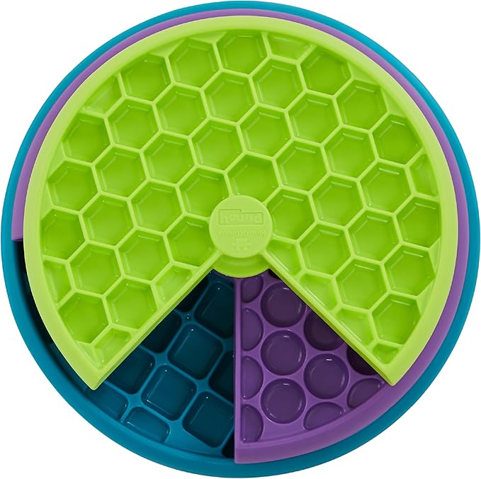 Juego Interactivo 3 en 1 para Perros Nina Ottosson | Tapete Lamer + Comedero Lento + Rompecabezas