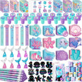 recuerdos para fiestas de sirenas, lápices de la Sirenita, pegatinas, material escolar a granel para niños, decoración de cumpleaños con temática marina, relleno para bolsas de dulces de baby shower, recompensas para el aula