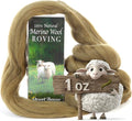Mecha de Lana Merino 100% Natural Desert Breeze Distributing | 1 oz, 21.5 Micras, Procesada en Reino Unido