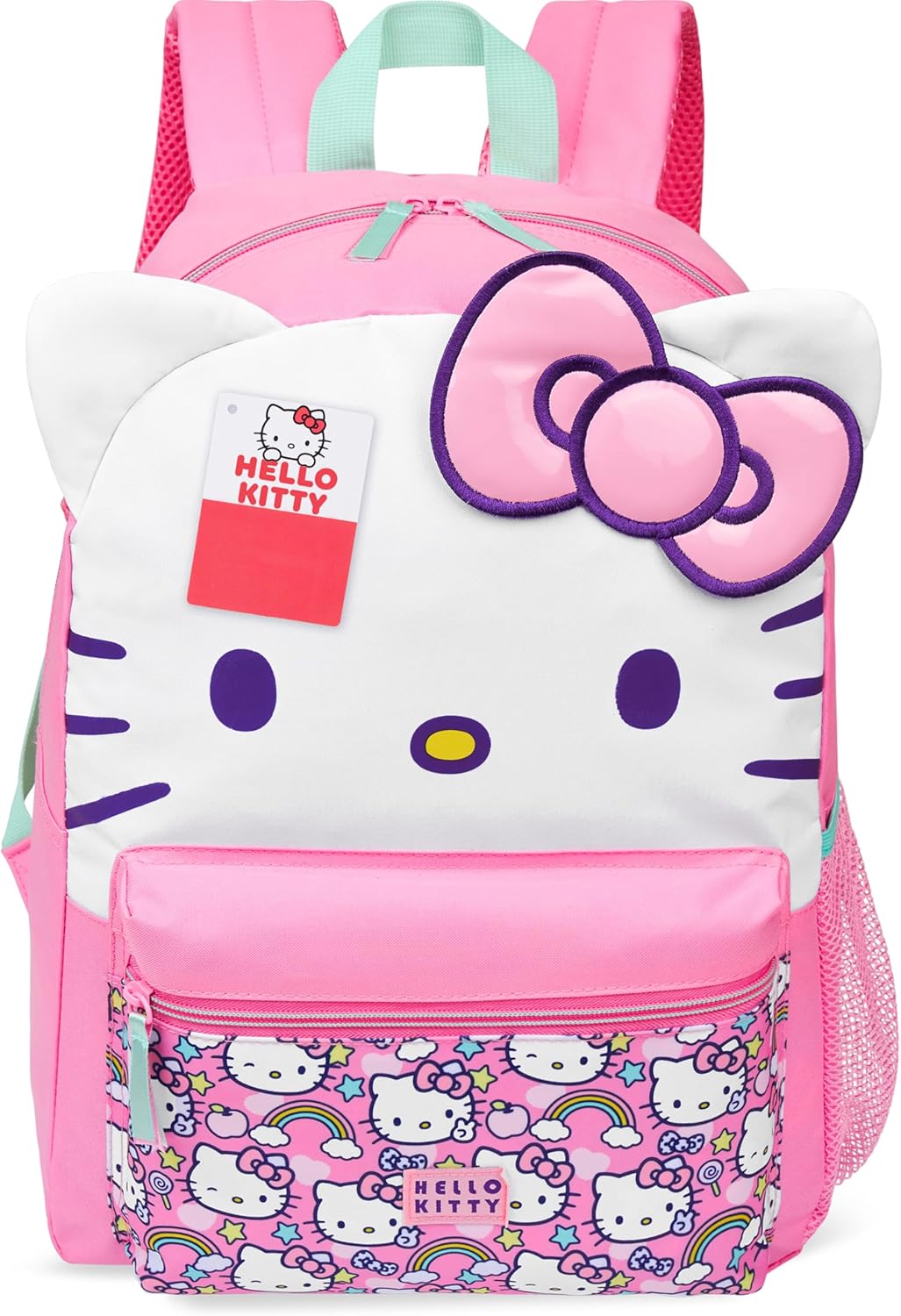 Hello Kitty Sanrio Backpack for Girls 3D Bow Kawaii Anime Rucksack Daypack for Kids Cute Stuff Back to School Supplies Backpacks Gifts for Girls