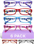 Gafas de Lectura Gaoye con Filtro de Luz Azul – Paquete de 6