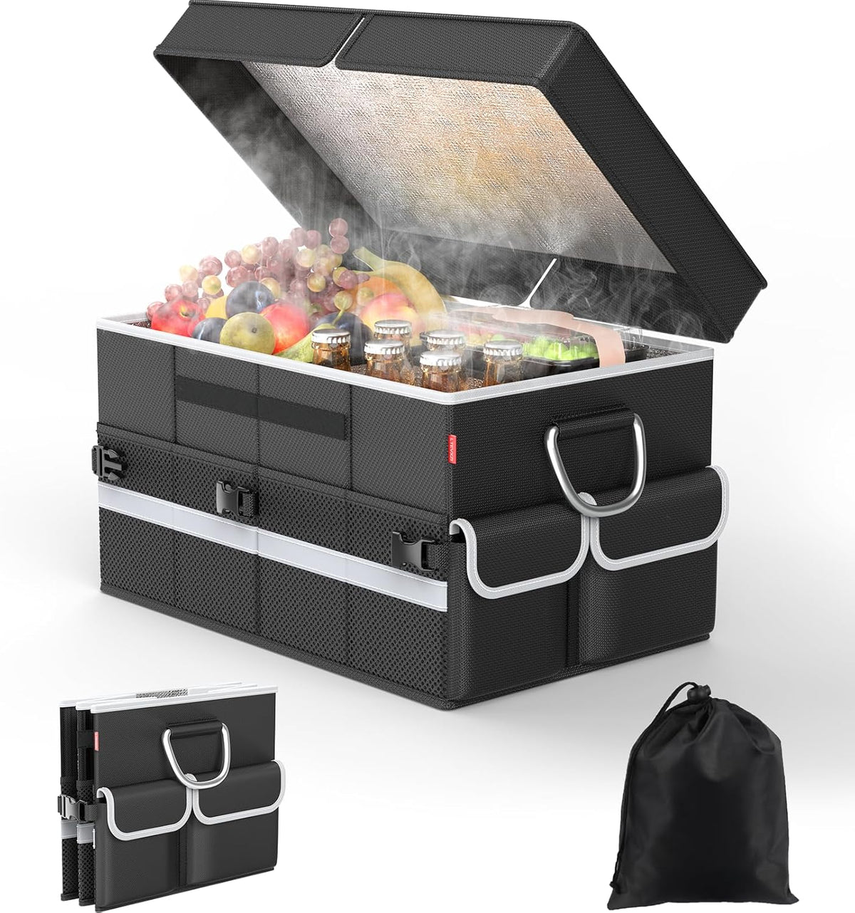 Bolsa térmica – Nevera portátil de viaje con capacidad para 45 latas