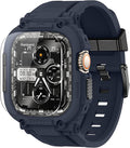 amBand - Funda para Apple Watch Ultra 4/3/2/1, M1 Sport Series parachoques duradero