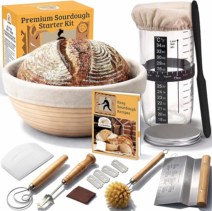 Kit de Inicio para Pan Sourdough – Todo en Uno para Principiantes