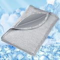 Manta refrescante Fuqiduo para verano, manta para adultos de doble cara.