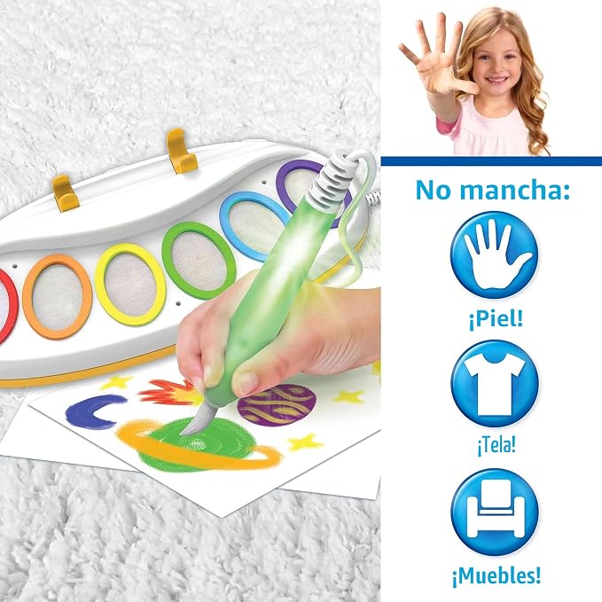 Estación de Pintura Crayola Color Wonder Magic Light Brush – Sin Manchas, Para Niños 3+ | Regalo Navideño
