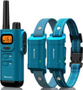 CONTIENE 9 PIEZAS Collar de Entrenamiento Bousnic para Perros con Control Remoto | Alcance 4000 pies, Impermeable | para 2 Perros, Recargable | Tono, Vibracion y Descarga