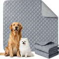 Almohadillas absorbentes lavables y reutilizables Eterish para perros, tamaño grande/extragrande de 36'' x 41'', paquete de 2, almohadillas absorbentes antideslizantes para el entrenamiento de cachorros y perros, almohadillas impermeables para el parto y