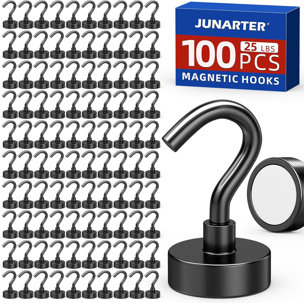 Ganchos Magnéticos x100 - Alta Resistencia 25lbs