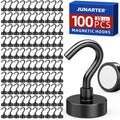 Ganchos Magnéticos x100 - Alta Resistencia 25lbs