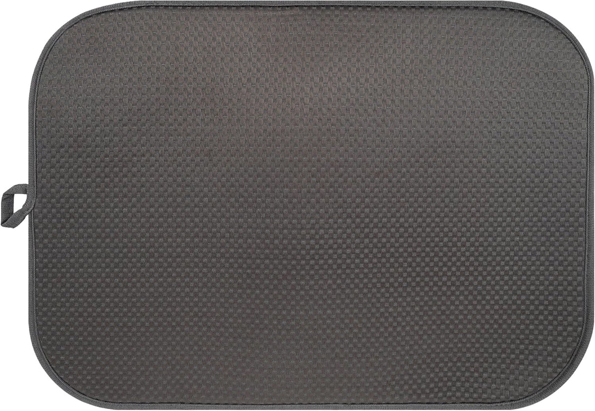 COLOR VERDE-FULL BE DARE Set 2 Tapetes de Secado de Platos para Cocina | Verde Salvia | Absorbentes para Escurrir Platos 51x38 cm