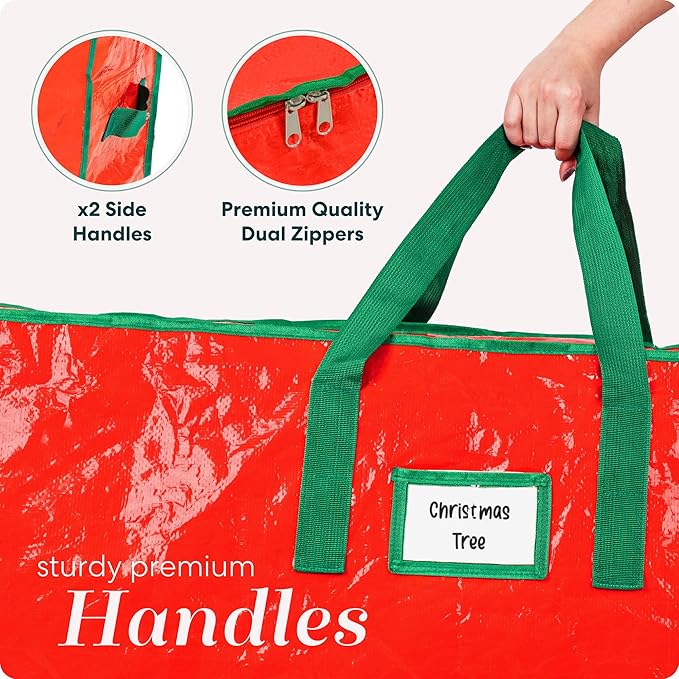Bolsa de almacenamiento para árbol artificial de Navidad, de gran capacidad