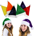 Tigerdoe Colorful Santa Hats – 6-Pack Plush Dwarf & Gnome Hats for Adults