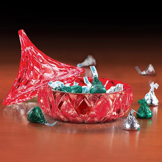 Hersheys Kiss - Plato para dulces, color rojo