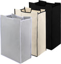 Set de 3 Bolsas de Repuesto para Clasificador de Ropa Grande, Tela Oxford 600D, Recubrimiento Impermeable, 48L de Capacidad, Soporta 25 lbs, Gris, Negro y Beige