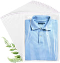 Bolsas de Celofán Transparentes Resellables 12x16" — Pack de 70 para Ropa, Regalos y Manualidades